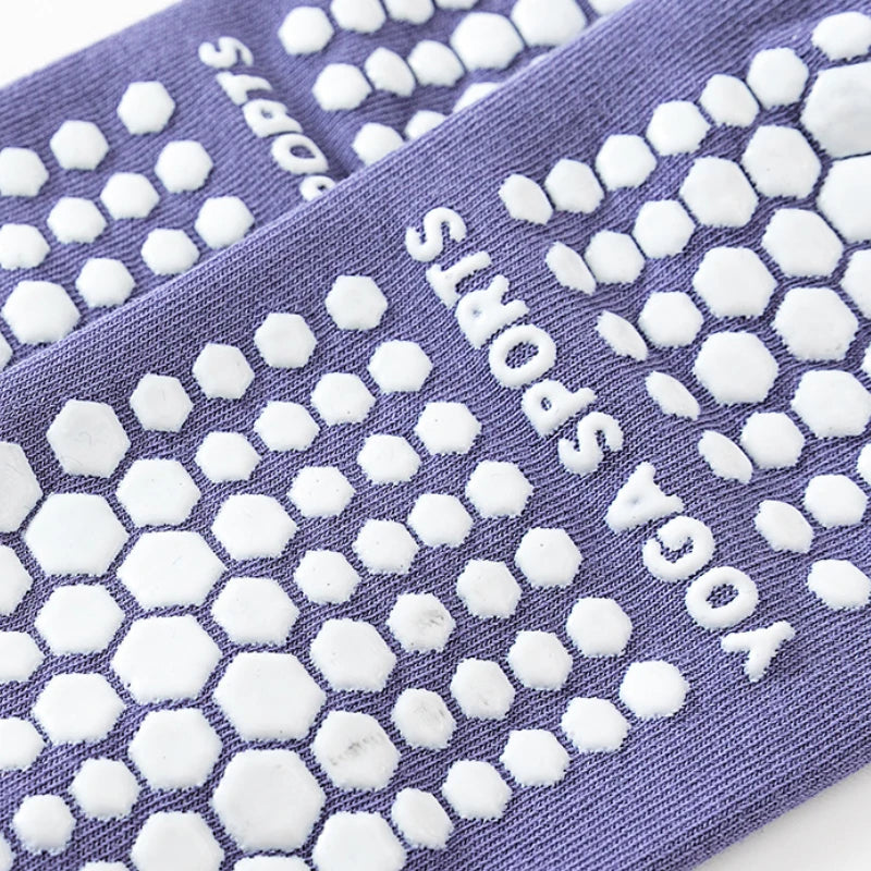 Socks Anti-slip Professional Sports Running Socks Men Women Cotton Short Yoga Pilates Socks Indoor Dance Fitness Floor Socks