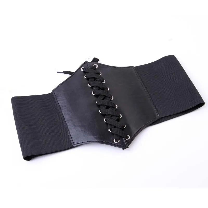 2024 Corset Wide Belts Pu Leather Slimming Body For Women Elastic Waist Cinto Sobretudo Feminin Ceinture Femme Fajas