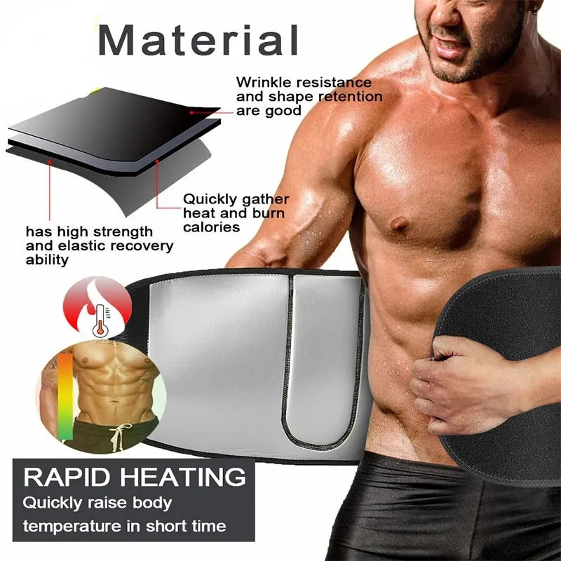Aiithuug Body Building Corset Waist Trainer Belt Men Women Body Shaper Corsets Shapewear Belts Slimming Girdle Gym Workout Band
